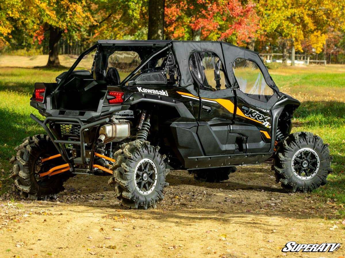 SuperATV Kawasaki Teryx KRX 4 1000 Primal Soft Cab Enclosure Upper Doors