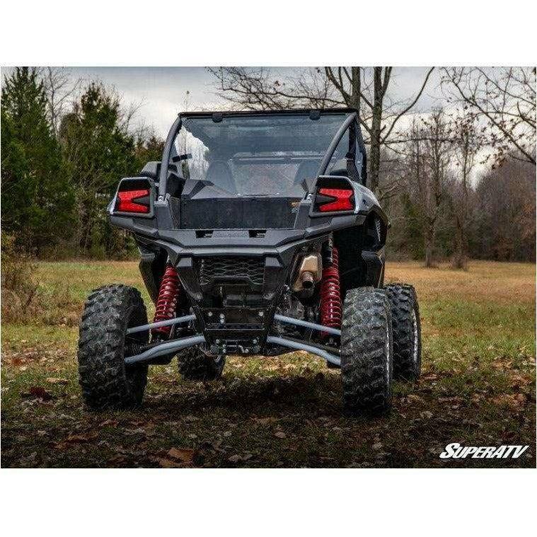 Photo of Kawasaki KRX Rear Receiver Hitch by SuperATV - Premium Tow Straps & Ropes for UTVs / Side by Sides