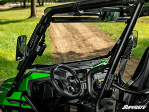 SuperATV Kawasaki Teryx Maxdrive Power Flip Windshield