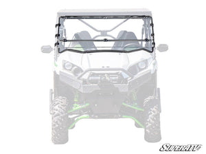 SuperATV Kawasaki Teryx S Scratch-Resistant Flip Down Windshield