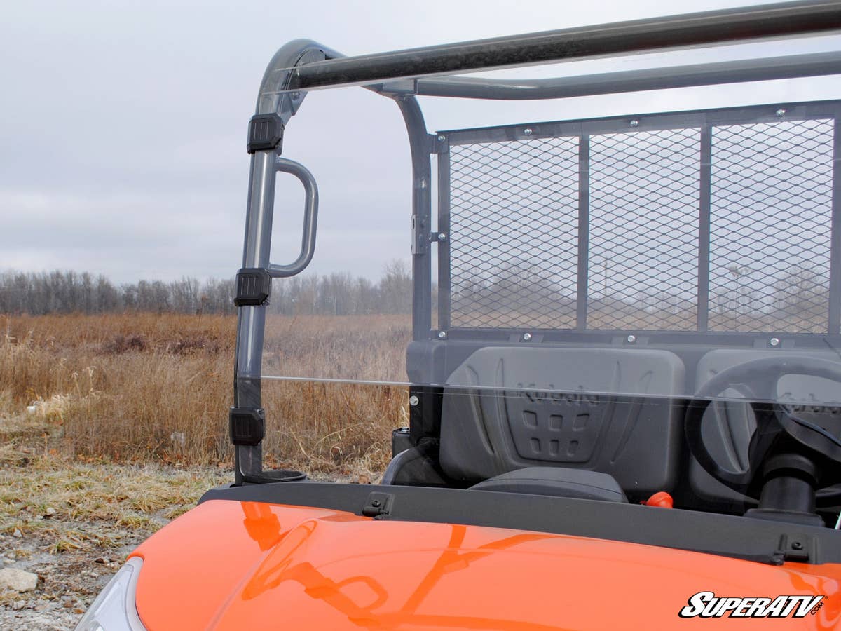 SuperATV Kubota RTV Scratch-Resistant Full Windshield