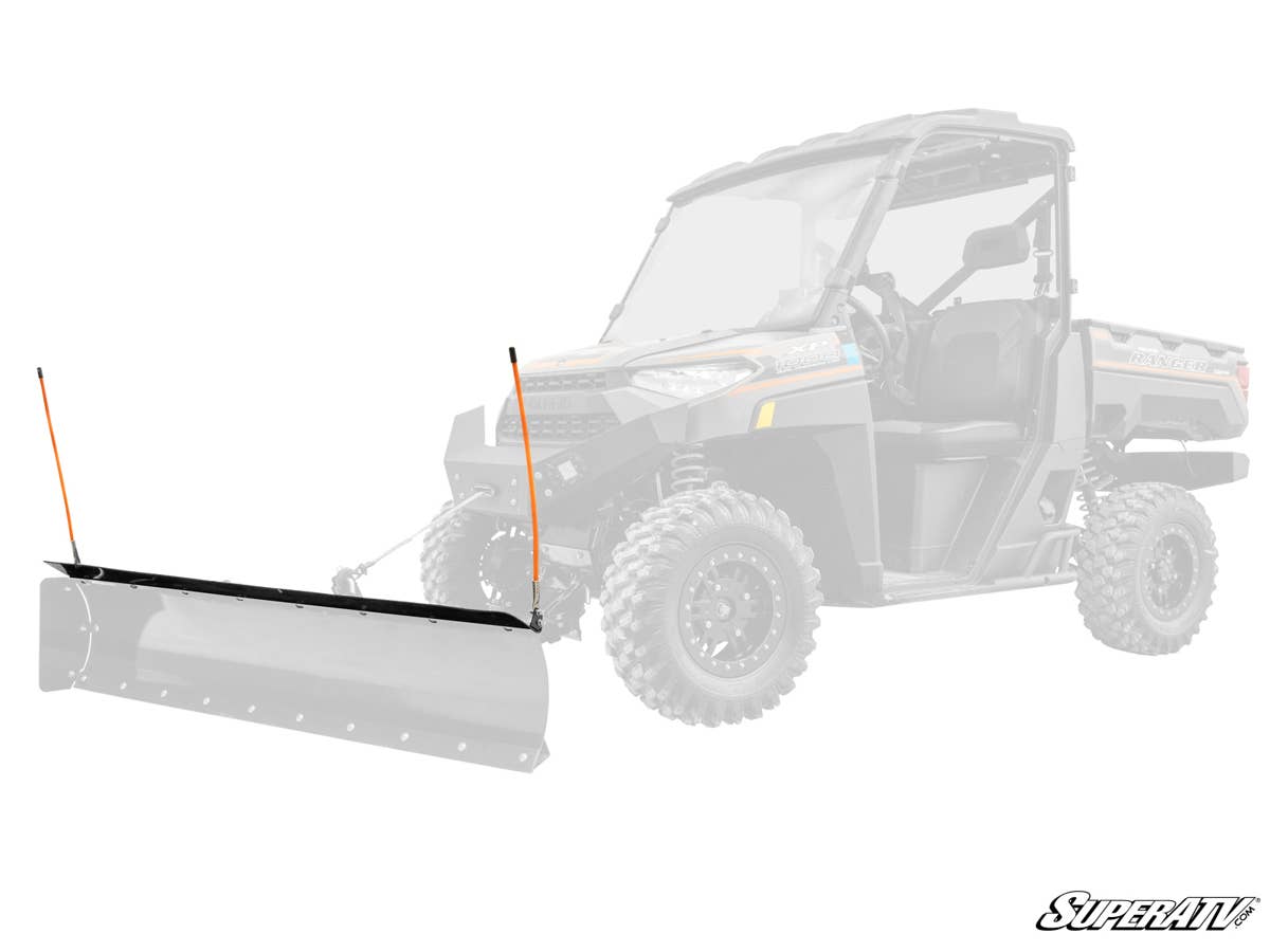 SuperATV Plow Pro Snow Plow Deflector And Marker Kit