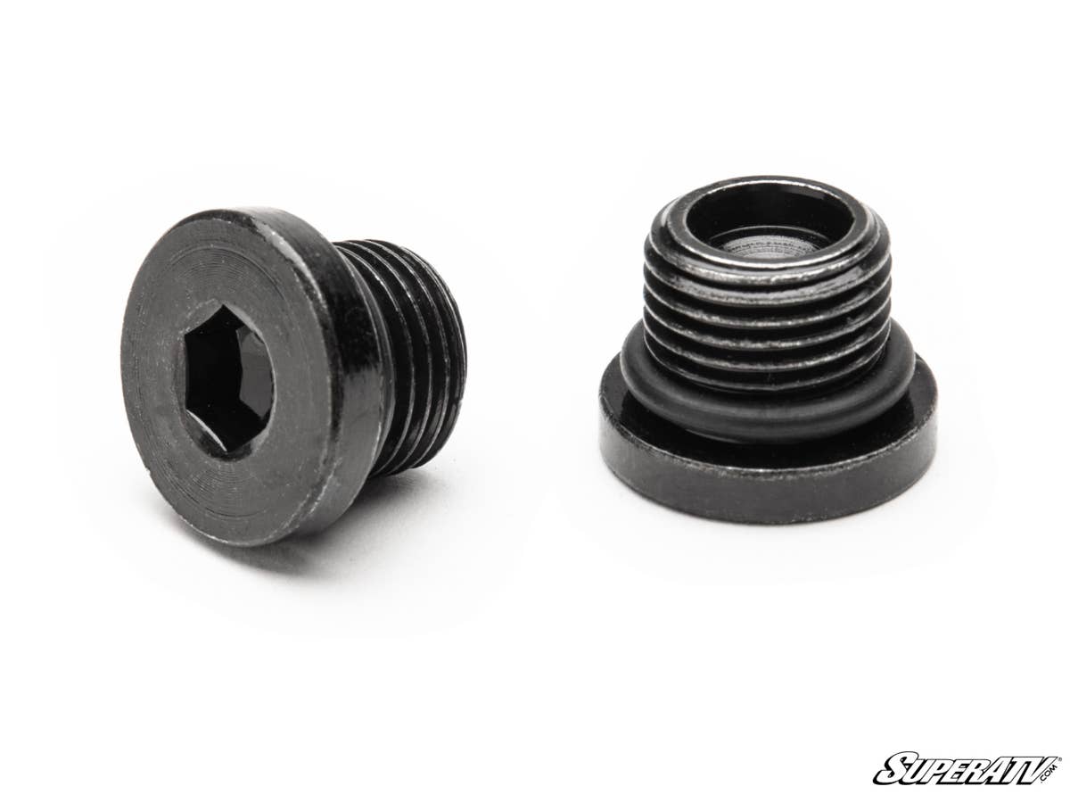 SuperATV Polaris General Front Differential Fill & Drain Plug Kit