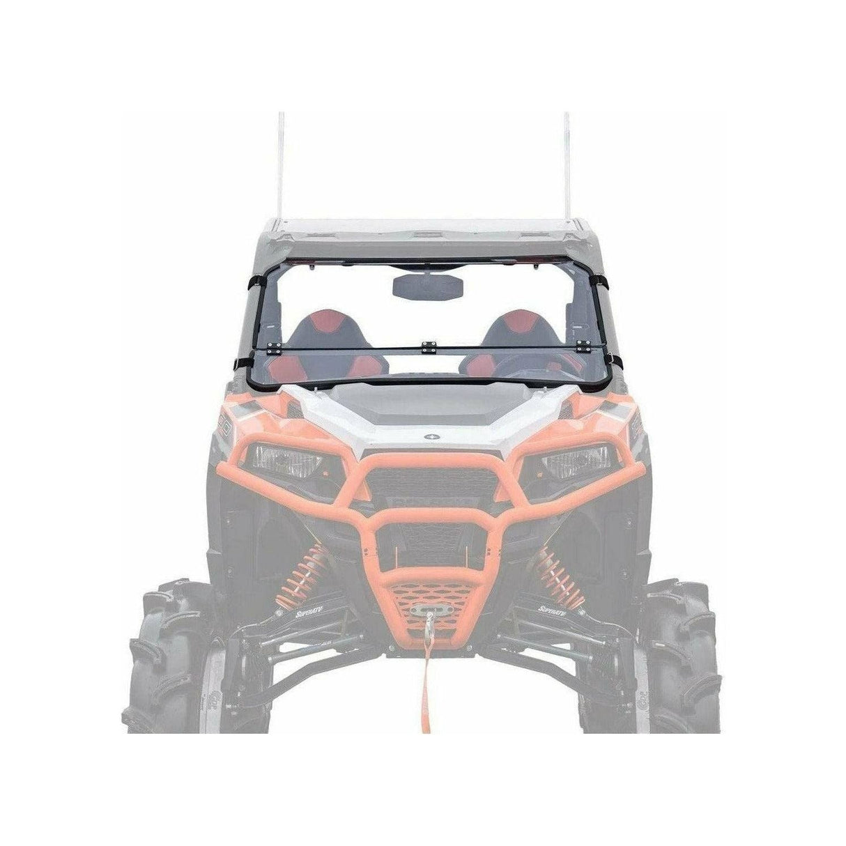 Polaris General Scratch Resistant Flip Down Windshield