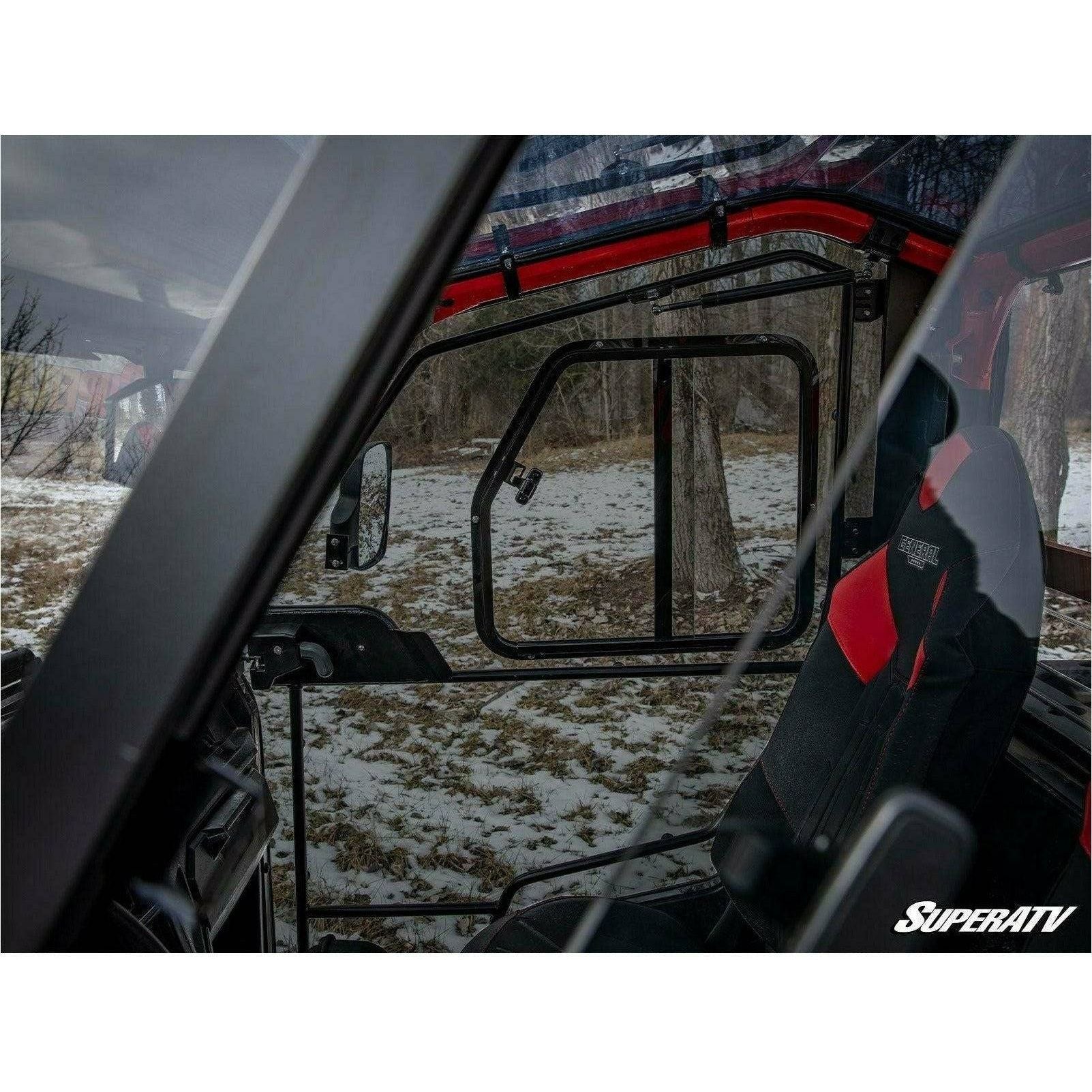 Photo of Polaris General 1000 Cab Enclosure Doors by SuperATV - Premium Doors for UTVs / Side by Sides