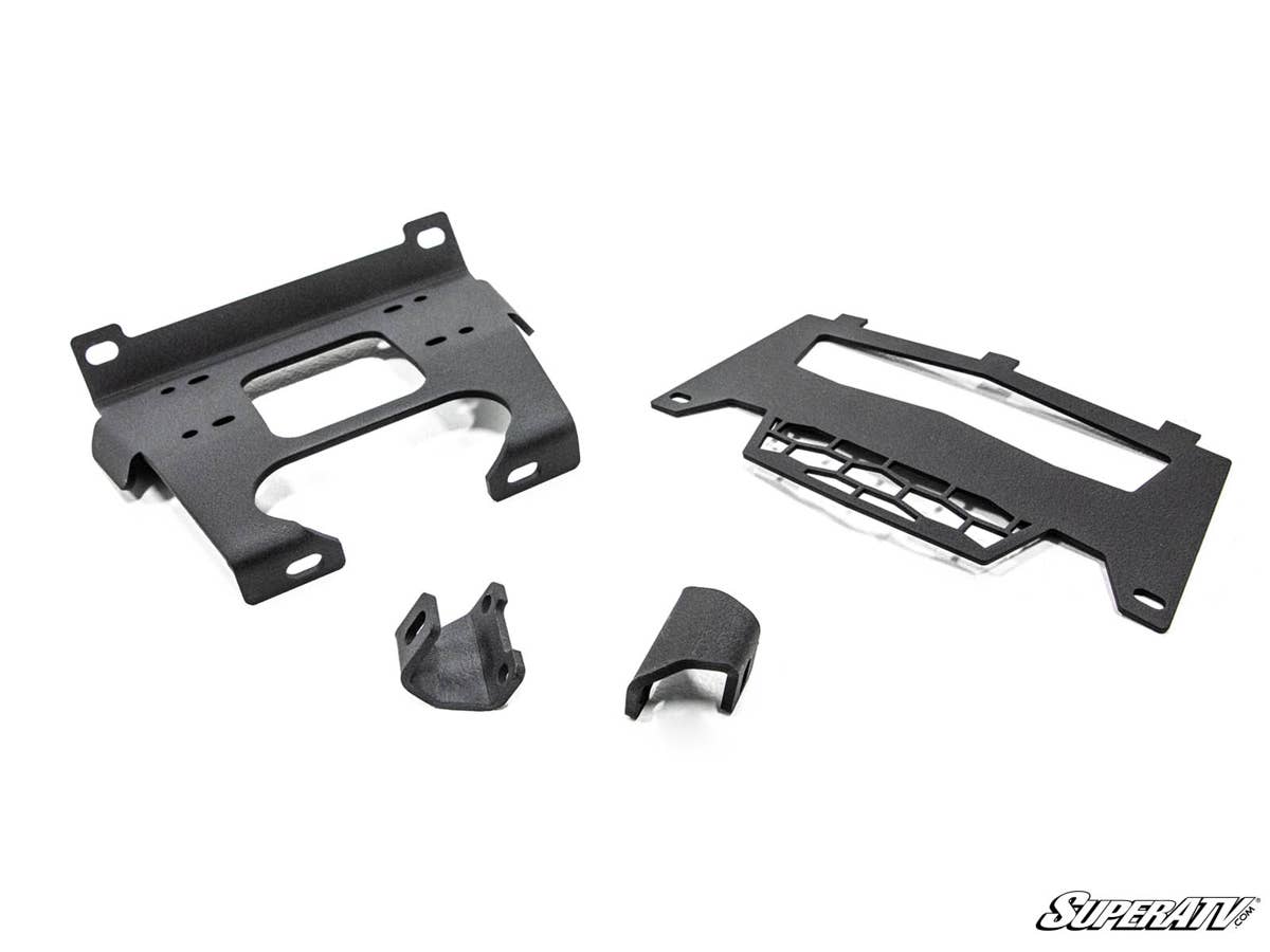 SuperATV Polaris General Winch Mounting Plate