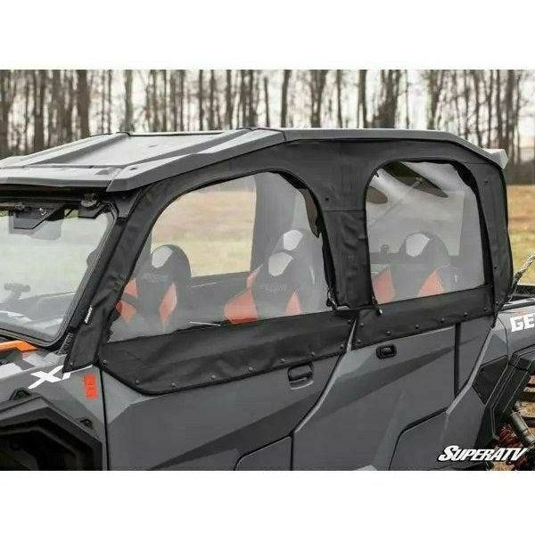Photo of Polaris General XP 4 1000 Primal Soft Cab Enclosure Upper Doors by SuperATV - Premium Doors for UTVs / Side by Sides