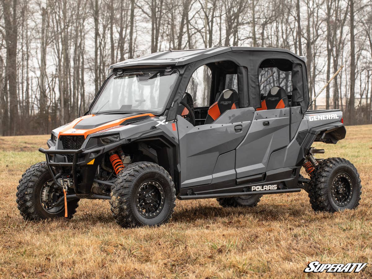 SuperATV Polaris General XP 1000 Primal Soft Cab Enclosure Upper Doors