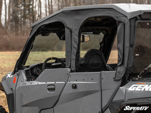 SuperATV Polaris General XP 1000 Primal Soft Cab Enclosure Upper Doors