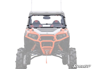 SuperATV Polaris General XP 1000 Scratch Resistant Flip Down Windshield