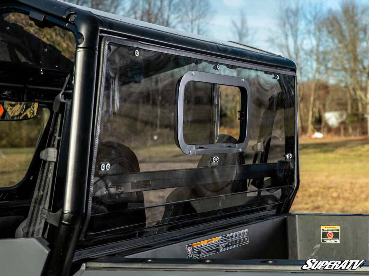 SuperATV Polaris General XP1000 Sliding Rear Windshield