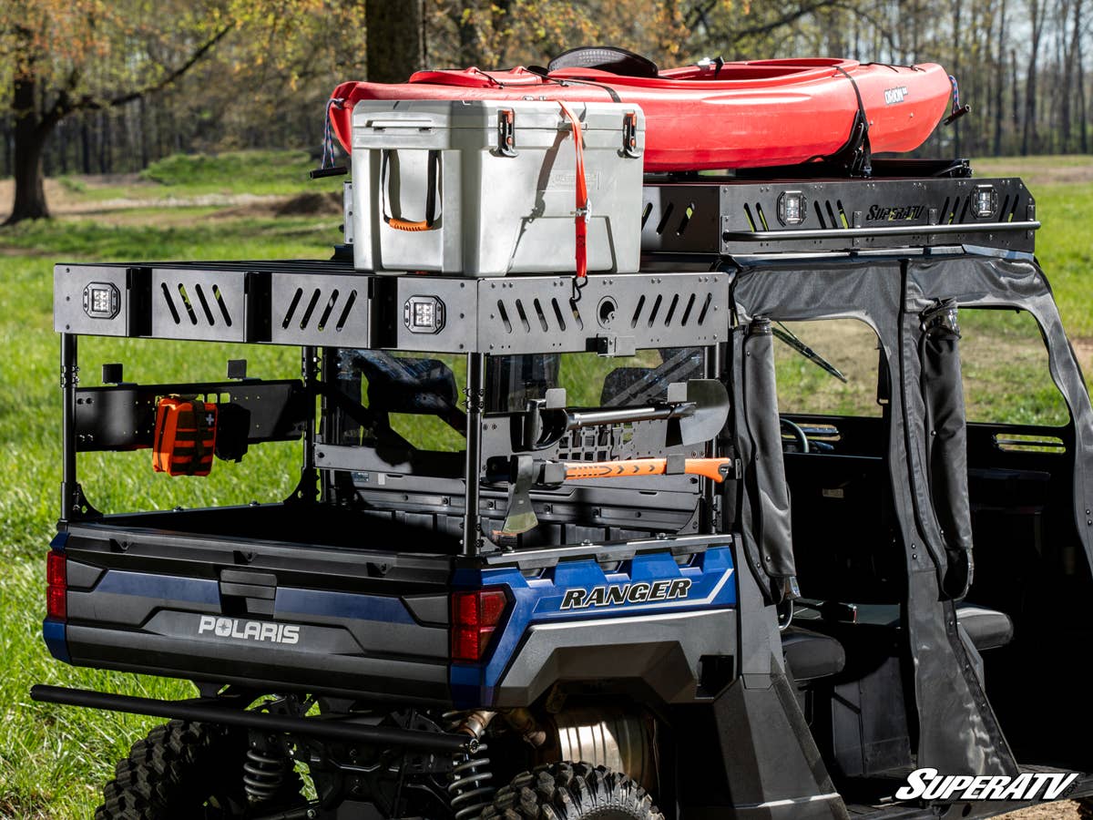 SuperATV Polaris Ranger 1000 Outfitter Bed Rack