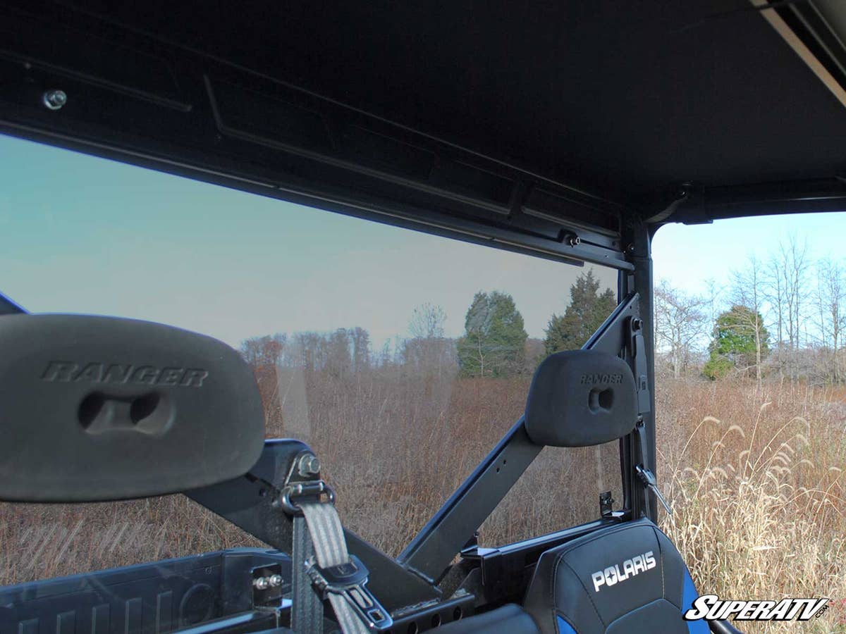 SuperATV Polaris Ranger 1000 Scratch-Resistant Rear Windshield