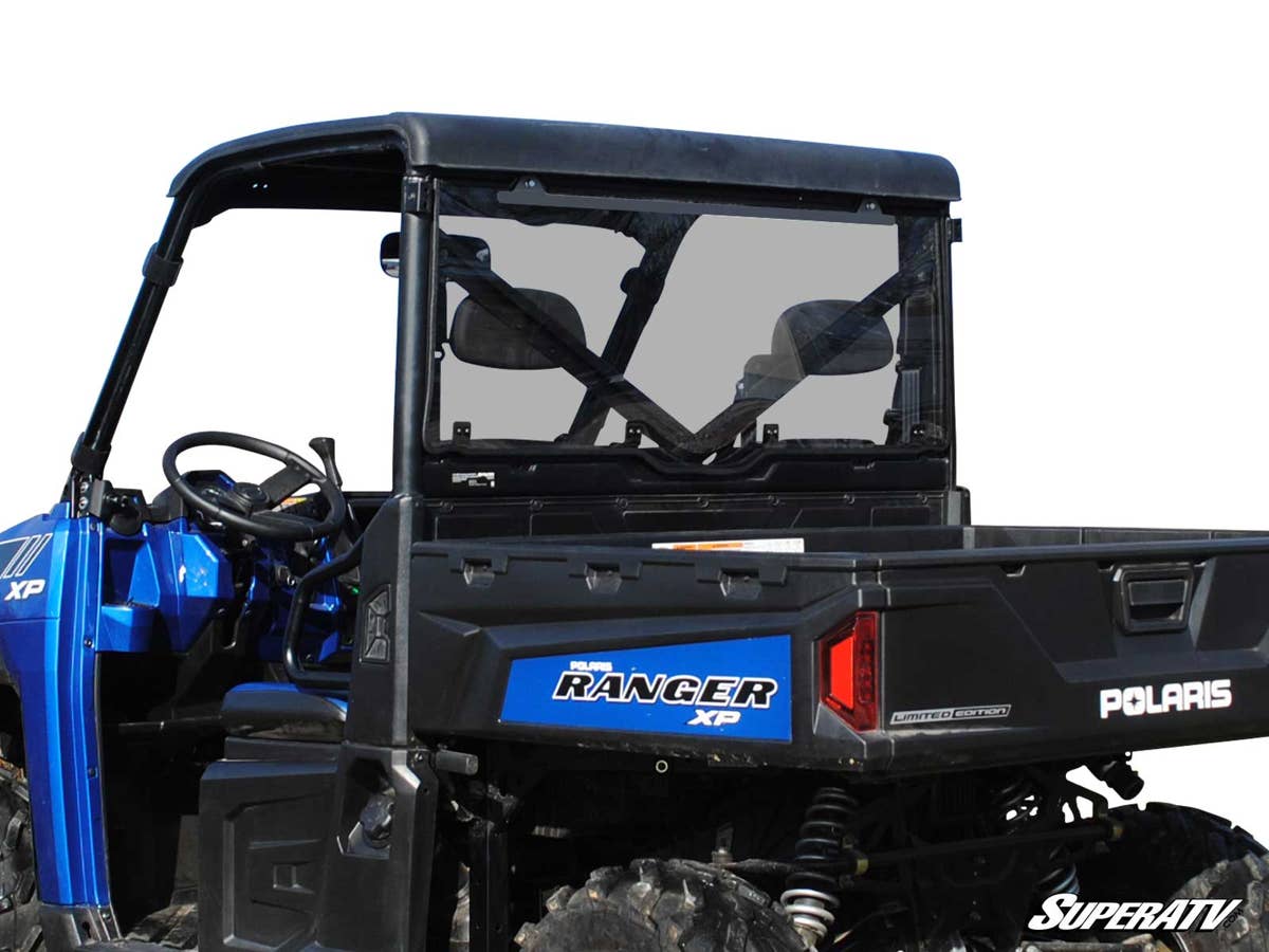 SuperATV Polaris Ranger 1000 Scratch-Resistant Rear Windshield