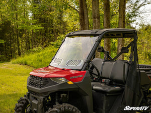 SuperATV Polaris Ranger 1000 Scratch-Resistant Vented Full Windshield