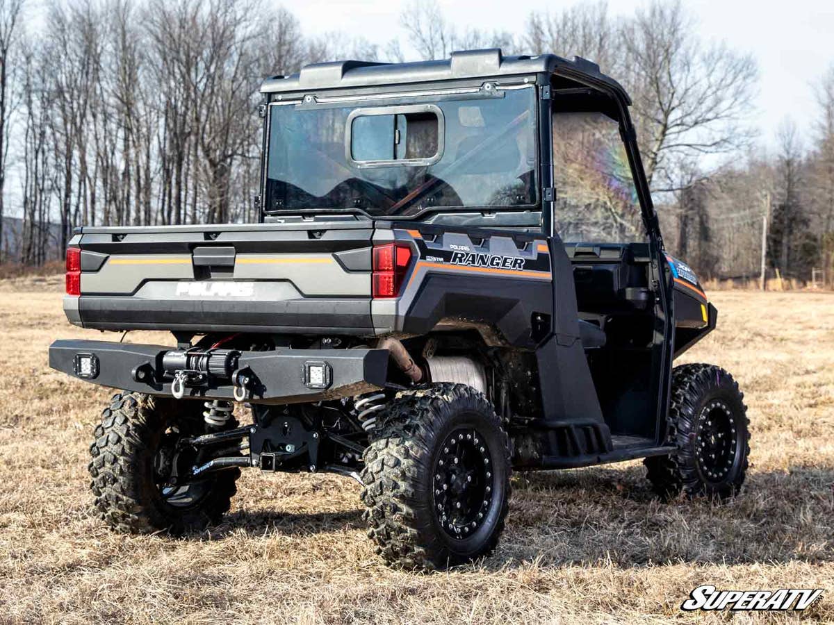 SuperATV Polaris Ranger 1000 Sliding Rear Windshield