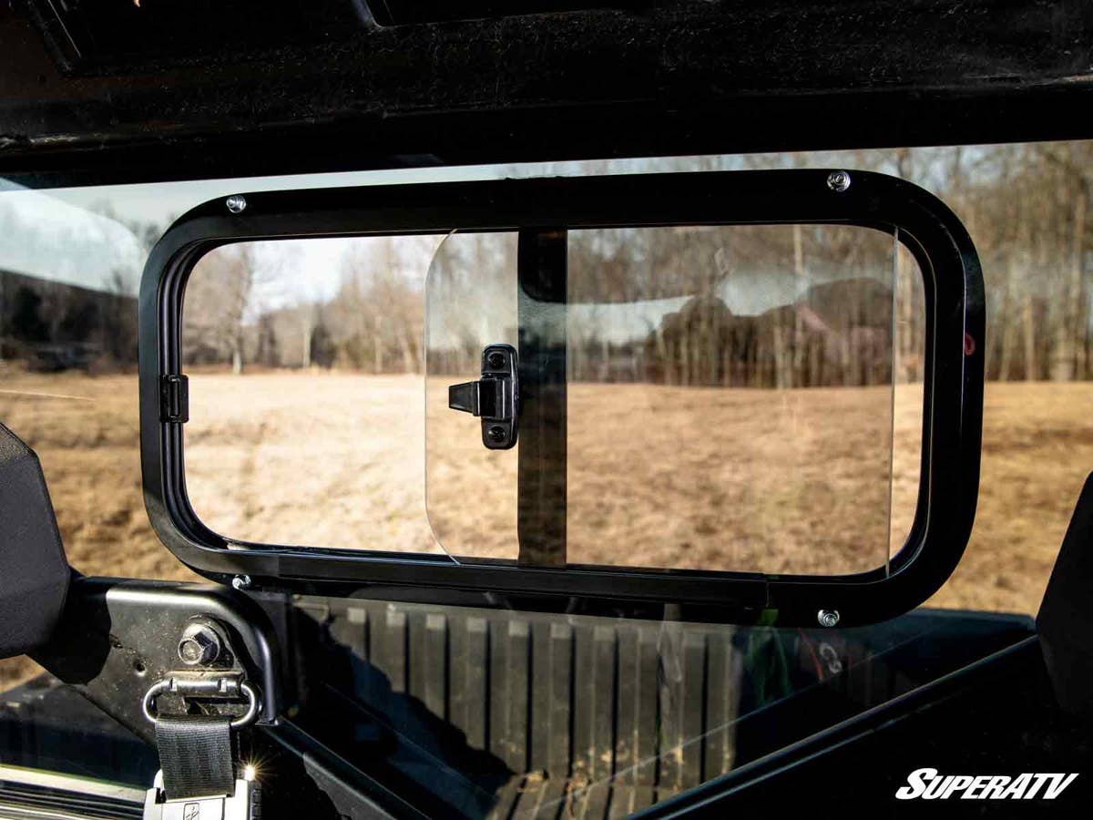 SuperATV Polaris Ranger 1000 Sliding Rear Windshield