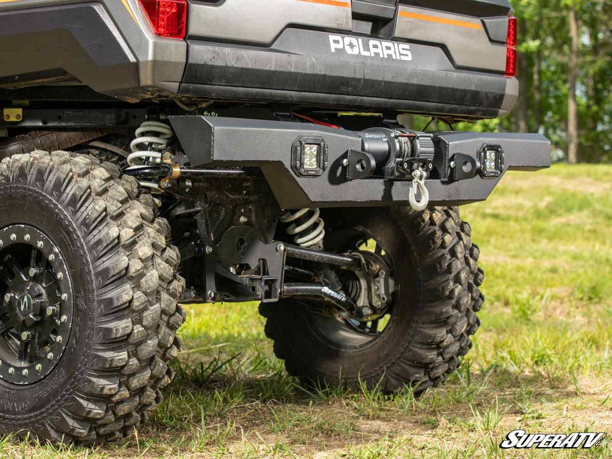 SuperATV Polaris Ranger 1000 Winch Ready Rear Bumper