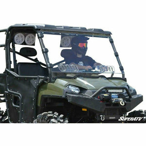 Polaris Ranger 800 Scratch Resistant Vented Full Windshield