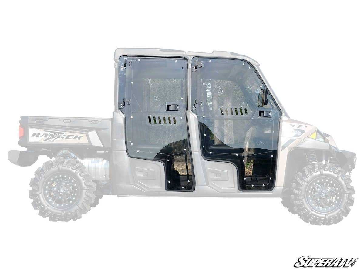 SuperATV Polaris Ranger Cab Enclosure Doors