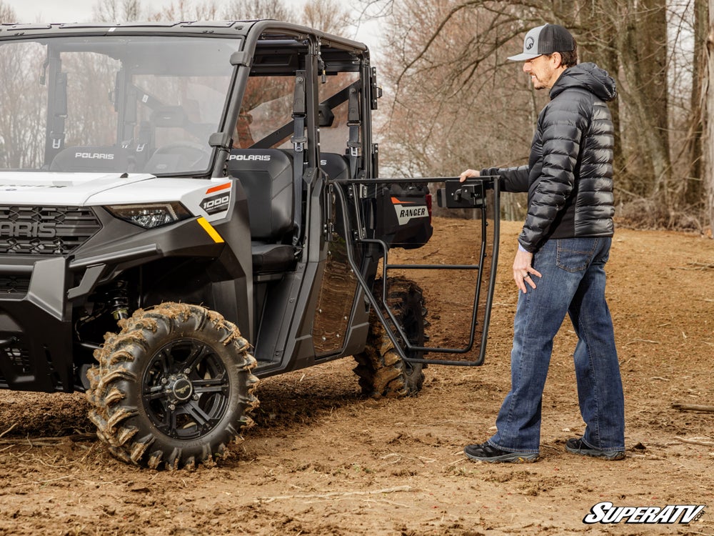 SuperATV Polaris Ranger Crew 1000 Convertible Cab Enclosure Doors