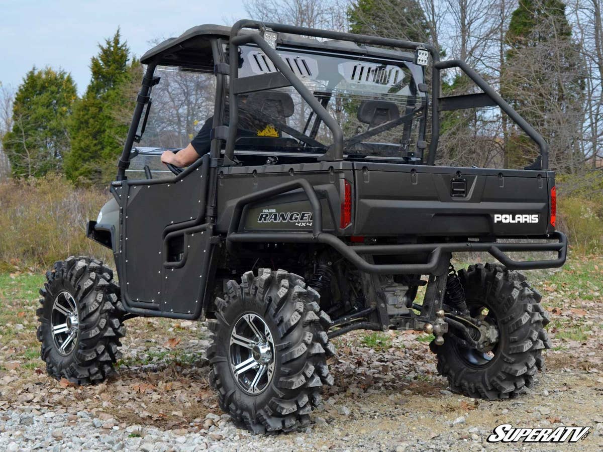 SuperATV Polaris Ranger Full-Size 570 Vented Full Rear Windshield