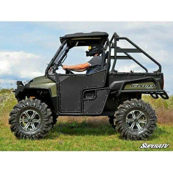 Photo of Polaris Ranger 800 Full-Size Aluminum Doors by SuperATV - Premium Doors for UTVs / Side by Sides