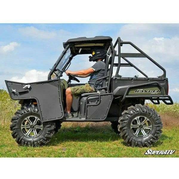 Photo of Polaris Ranger 800 Full-Size Aluminum Doors by SuperATV - Premium Doors for UTVs / Side by Sides