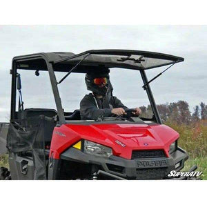 Polaris Ranger Midsize Scratch Resistant Flip Windshield