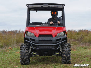 SuperATV Polaris Ranger Midsize Scratch Resistant Flip Windshield