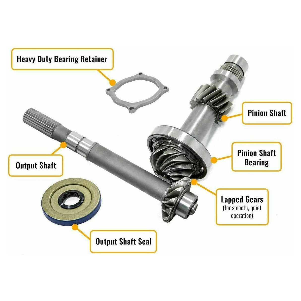 Polaris Ranger Pinion Shaft And Snorkel Gear Kit