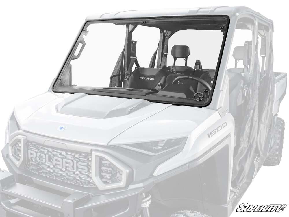 SuperATV Polaris Ranger XD 1500 Scratch Resistant Full Windshield