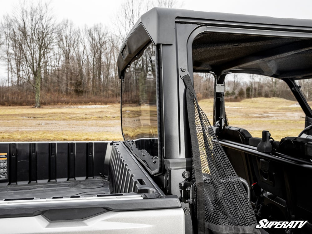 SuperATV Polaris Ranger XD 1500 Scratch-Resistant Rear Windshield