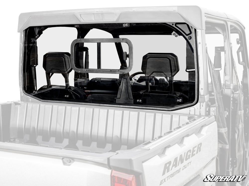 SuperATV Polaris Ranger XD 1500 Sliding Rear Windshield