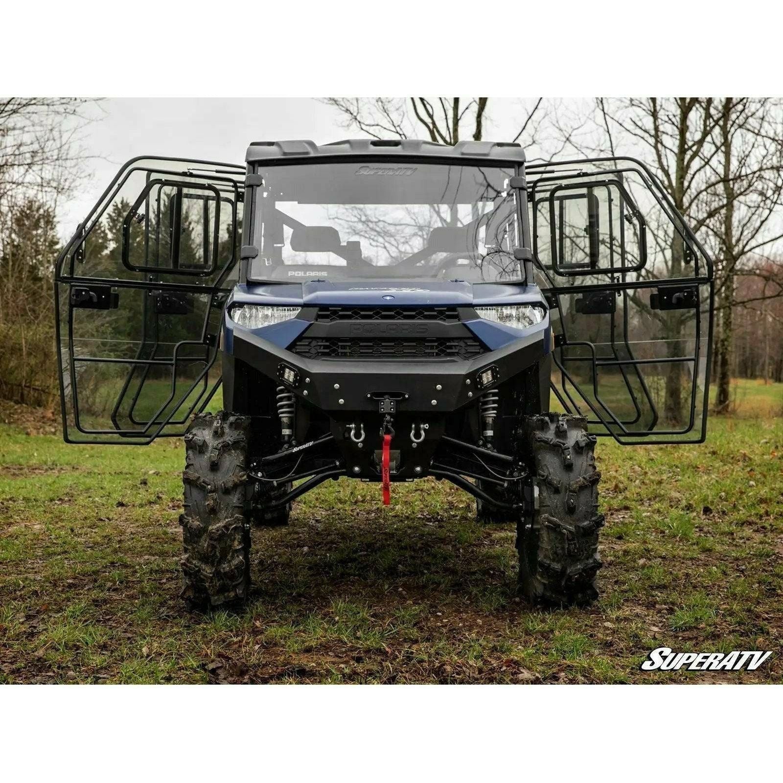 Photo of Polaris Ranger XP 1000 Crew Cab Enclosure Doors by SuperATV - Premium Doors for UTVs / Side by Sides
