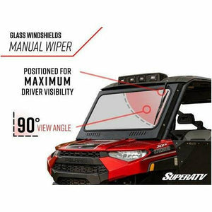 Polaris Ranger XP 1000 Glass Windshield