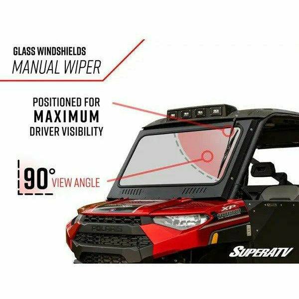 Polaris Ranger XP 570 Glass Windshield