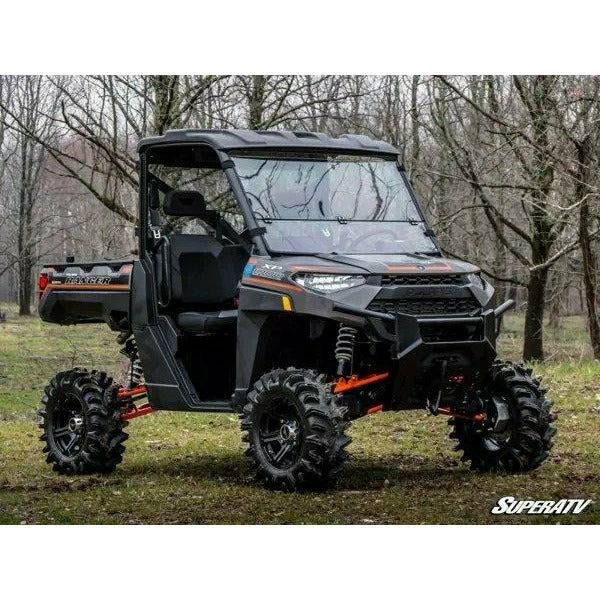 Photo of Polaris Ranger XP 570 Scratch Resistant Flip Down Windshield by SuperATV - Premium Windshields for UTVs / Side by Sides