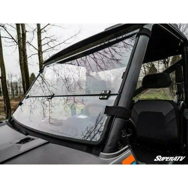 Photo of Polaris Ranger XP 570 Scratch Resistant Flip Down Windshield by SuperATV - Premium Windshields for UTVs / Side by Sides