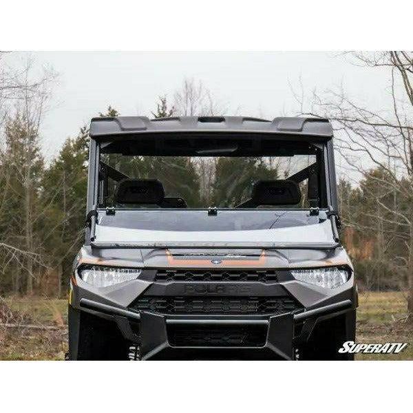 Photo of Polaris Ranger XP 570 Scratch Resistant Flip Down Windshield by SuperATV - Premium Windshields for UTVs / Side by Sides