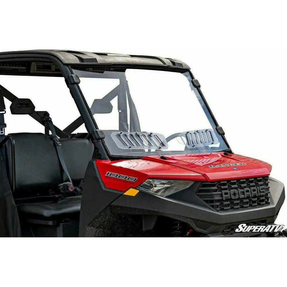 Photo of Polaris Ranger XP 570 Scratch Resistant Vented Full Windshield by SuperATV - Premium Windshields for UTVs / Side by Sides
