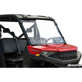 Photo of Polaris Ranger XP 570 Scratch Resistant Vented Full Windshield by SuperATV - Premium Windshields for UTVs / Side by Sides