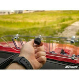 Photo of Polaris Ranger XP 570 Scratch Resistant Vented Full Windshield by SuperATV - Premium Windshields for UTVs / Side by Sides