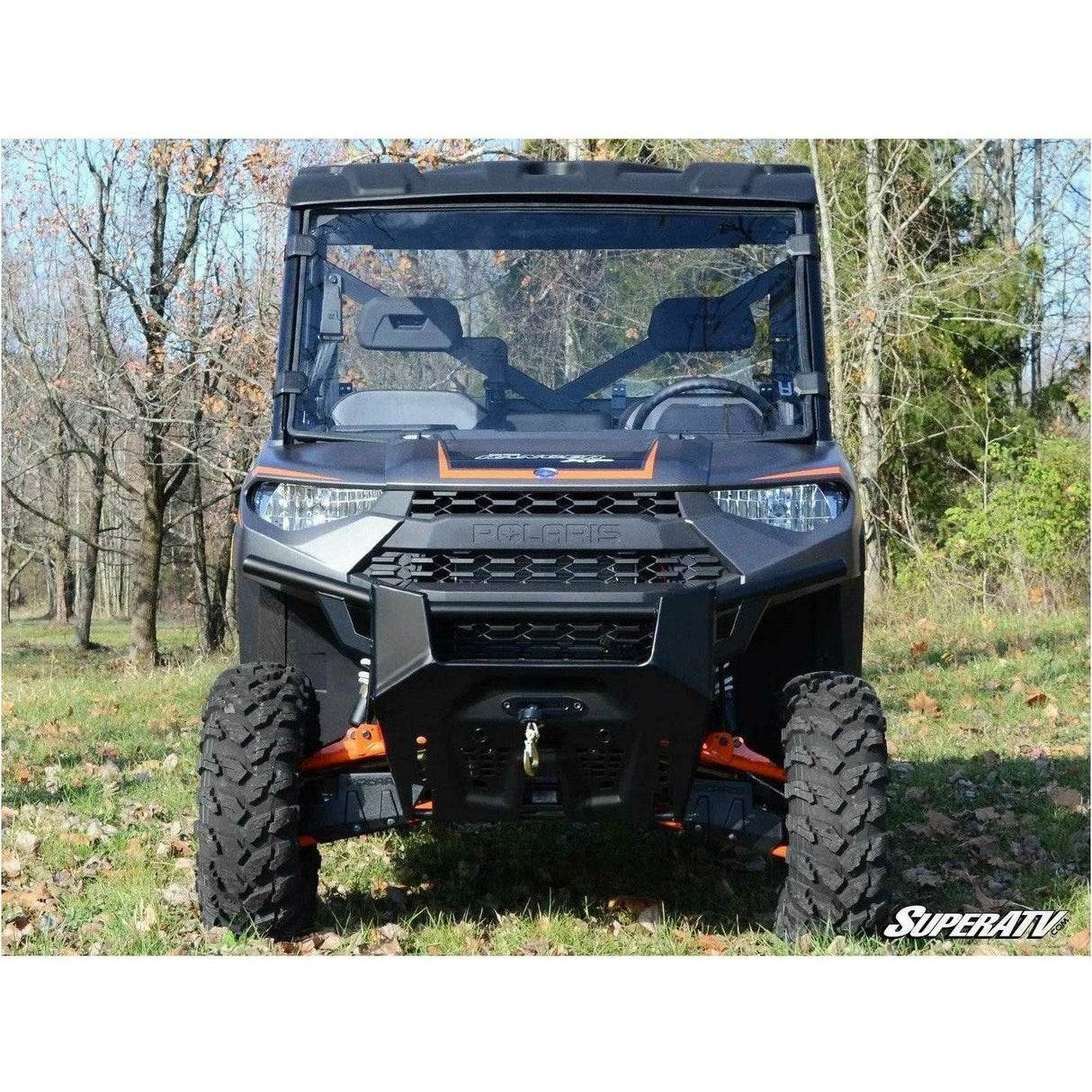 Polaris Ranger XP 900 Scratch Resistant Full Windshield