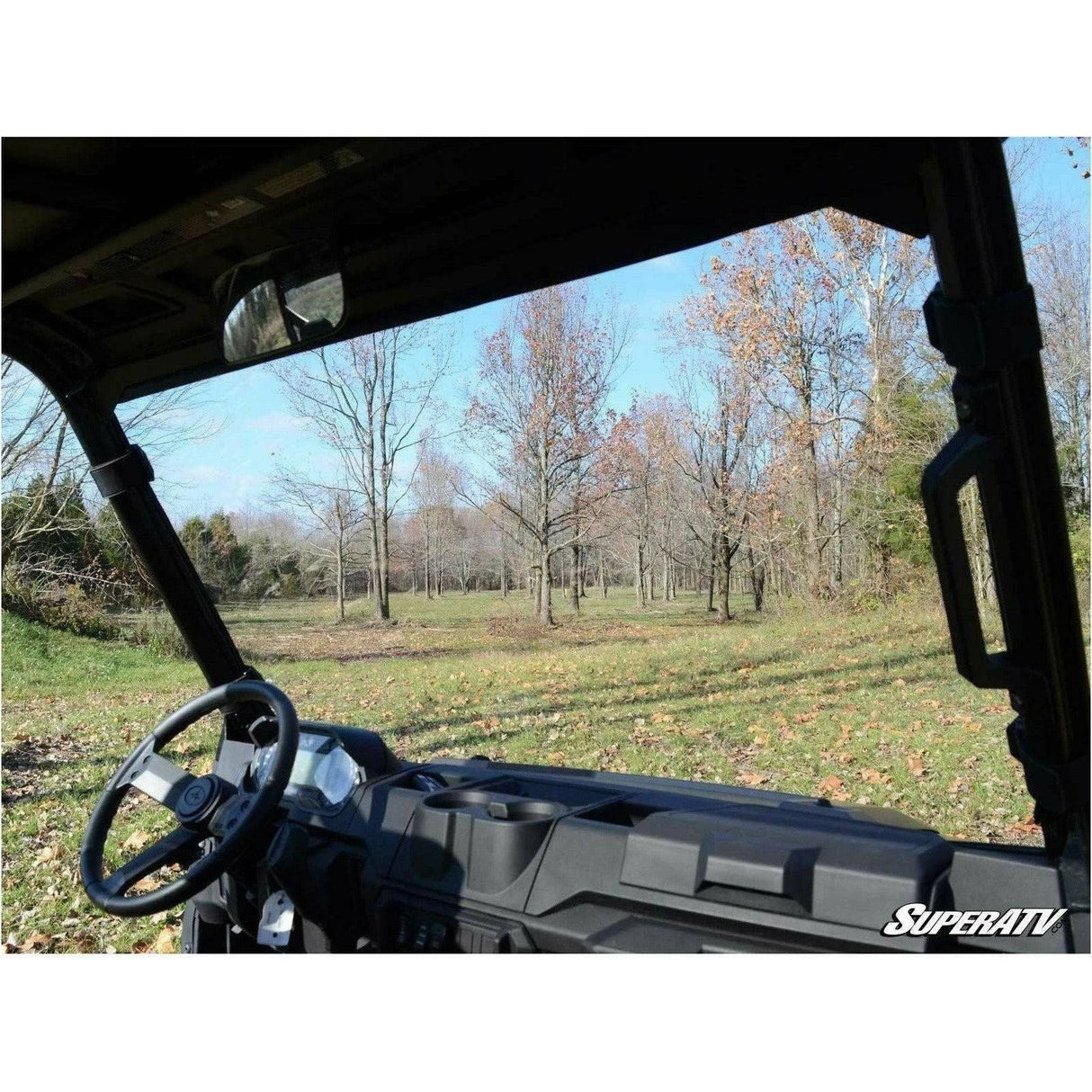 Polaris Ranger XP 900 Scratch Resistant Full Windshield