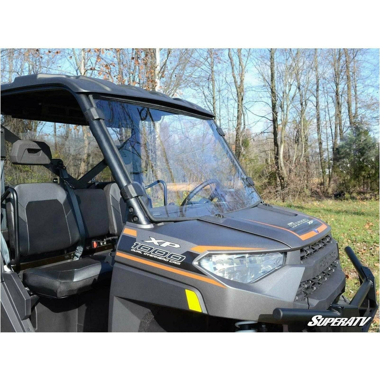 Polaris Ranger XP 900 Scratch Resistant Full Windshield