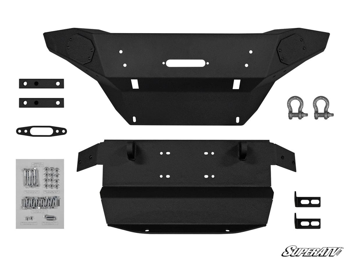 SuperATV Polaris Ranger XP Kinetic Winch-Ready Front Bumper