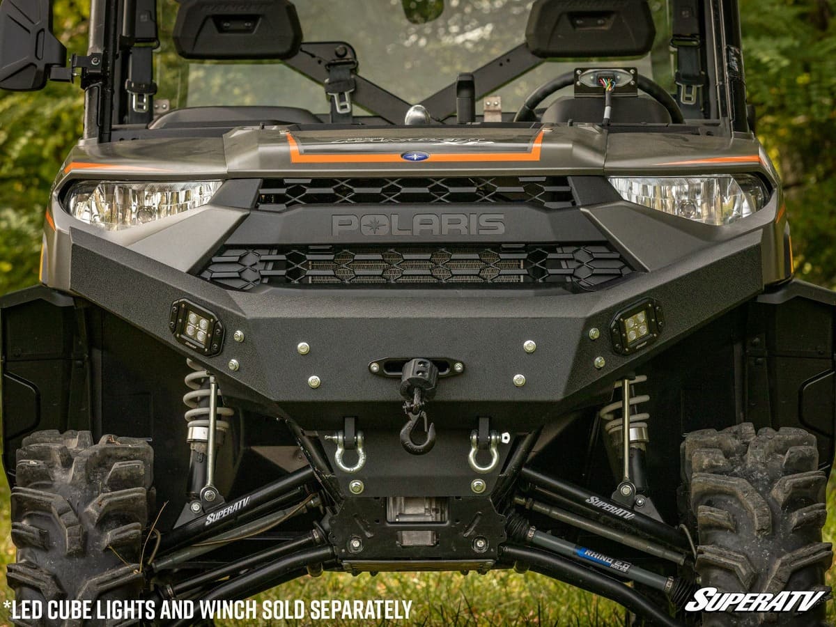 SuperATV Polaris Ranger XP Kinetic Winch-Ready Front Bumper