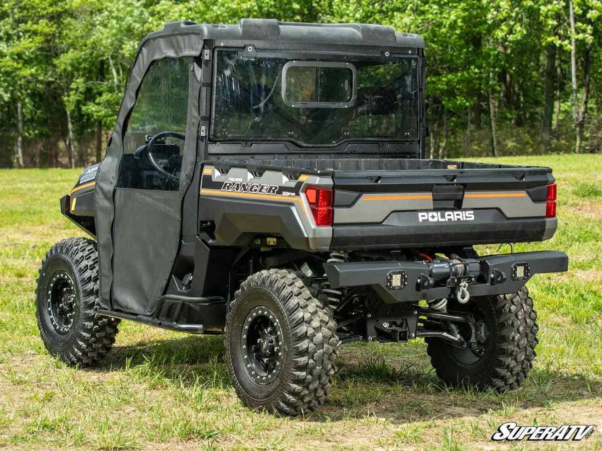 SuperATV Polaris Ranger XP Kinetic Winch-Ready Rear Bumper