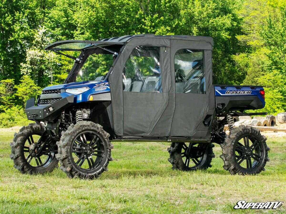 SuperATV Polaris Ranger XP1000 Crew Primal Soft Cab Enclosure Doors